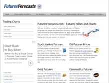 Tablet Screenshot of futuresforecasts.com